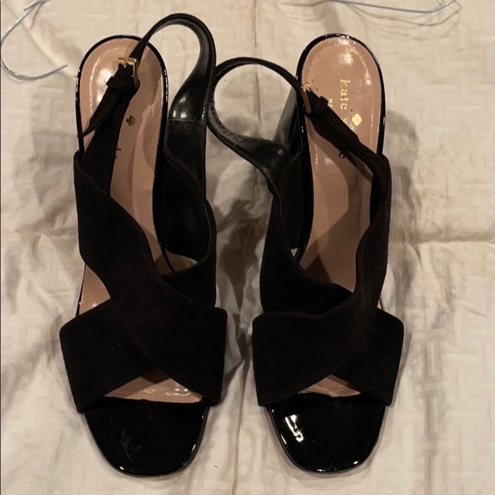 Kate Spade Black Christopher Pumps